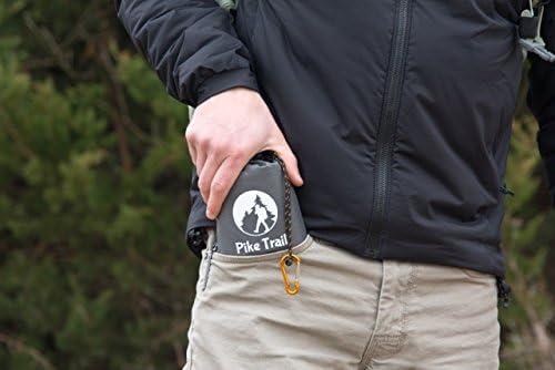 imagePike Trail Pocket Beach Blanket 60 in X 56 in Lightweight Sand Proof Picnic Blankets Compact Outdoor Blankets Waterproof Pocket Blanket for Hiking Camping Picnics Travel and Beach TripsDigital Camo