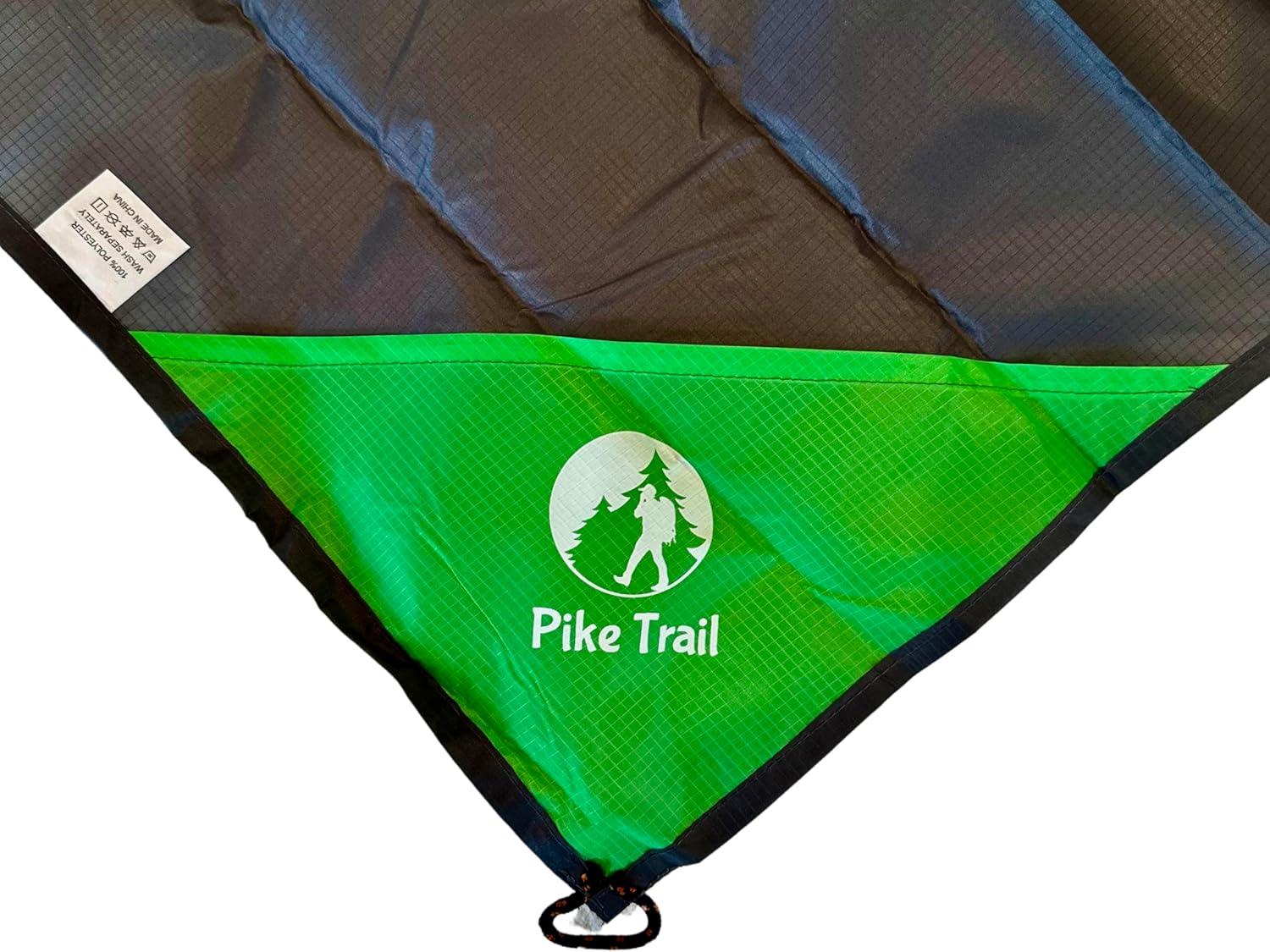 imagePike Trail Pocket Beach Blanket 60 in X 56 in Lightweight Sand Proof Picnic Blankets Compact Outdoor Blankets Waterproof Pocket Blanket for Hiking Camping Picnics Travel and Beach TripsApple Green