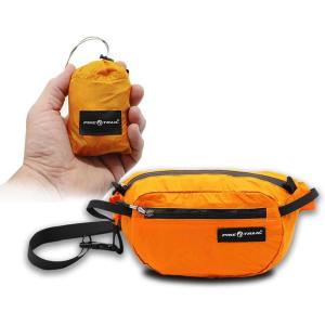 Pike Trail Fanny Pack – Crossbody Belt Bag for Women and Men – Sling Design for Waist or Chest – Ideal for Running, Travel, Hiking, Dog Walking and More – Heavy Duty Bum Bag(Flame)