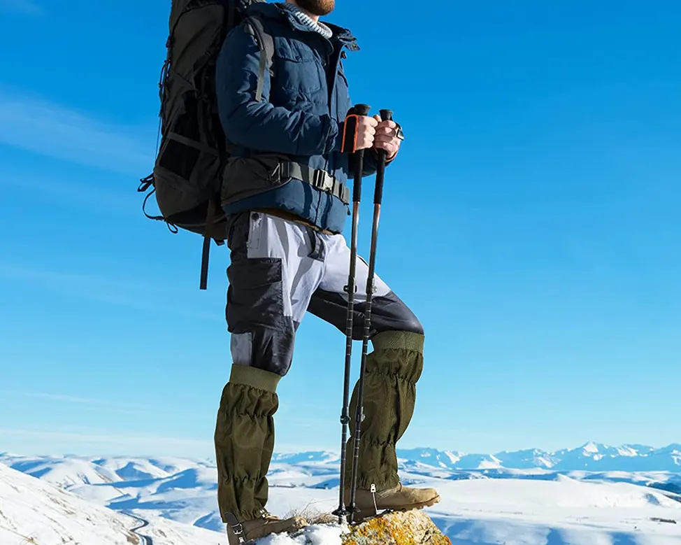 Guêtres de Randonnée et Bâtons de Trekking