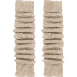 TODO Jambières Guêtres Femme en Laine – douces, souples – pour l&rsquo;hiver quand il fait froid.(Beige)