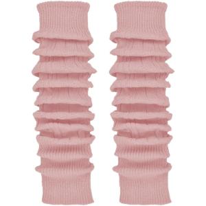 TODO Jambières Guêtres Femme en Laine – douces, souples – pour l&rsquo;hiver quand il fait froid.(rose clair)