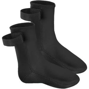 Luxshiny Chaussettes De Plongée Étanches XL Noires en Néoprène Chaudes Antidérapantes, Résistantes à l&rsquo;usure, pour Natation, Plongée sous-Marine Et Activités Aquatiques