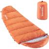 imageSkandika Vegas Junior  Sac de Couchage Enfant Momie Doublure intrieure Douce Hydrofuge 3 Saisons jusqu 12 C 170 x 70 cm Duvet Enfant Camping randonne TrekkingCayenne