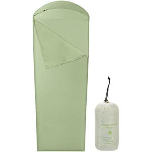 Doublures de sac de couchage pour camping, randonnée, voyage, aventure, festival, auberge(Vert)