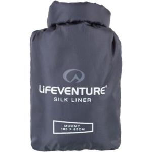 Lifeventure Doublure pour Sac de Couchage en Soie(Gris)