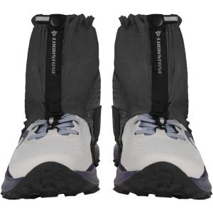 1 paire de guêtres basses pour randonnée, bottes pour homme et femme, guêtres basses imperméables pour trekking, cyclisme, golf (noir)(Black)