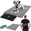 image100x70 cm Tapis Impermable Extrieur pour Chien Couverture Pliable Animal Domestique avec Poche pilateur Couverture de Camping de Voyage pour Chien Couverture Chauffante pour Chiot Chat SherpaNoir