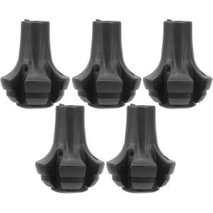 5 pièces Alpenstocks Couvre-Pieds protecteurs de Pointe de Poteau de Trekking élastomère TPR pour bâton de randonnée bâtons de Trekking