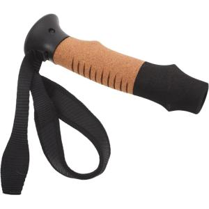 Toyvian Poignée de Bâton de Marche en Liège Ergonomique Antidérapante avec Dragonne Compatible Bâtons de Randonnée Ski et Trekking Taille 16 MM Accessoire Confortable pour Activités