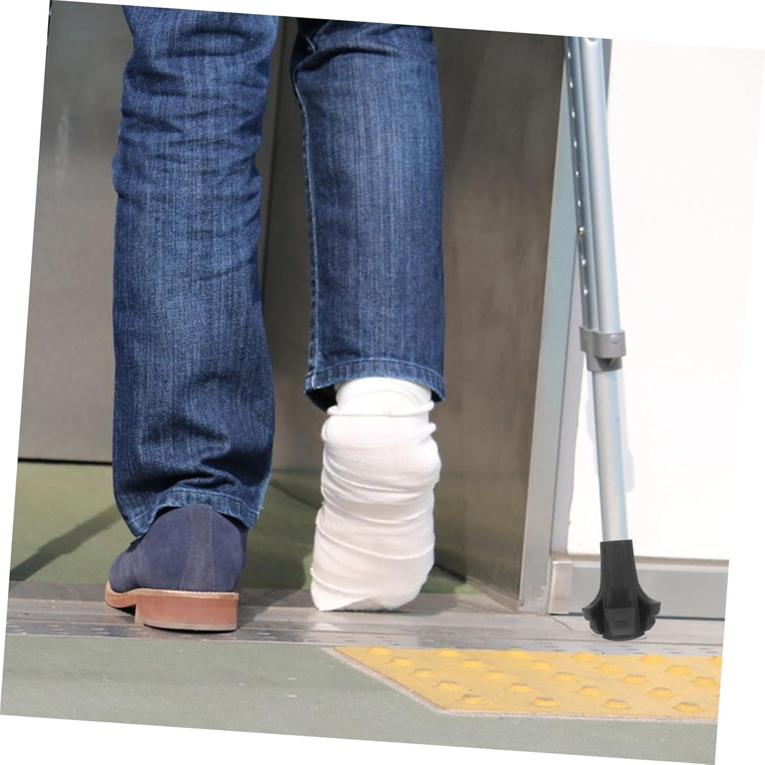 image:imageToyvian Embout Bton De Randonne Antidrapant en Caoutchouc Protection Pointe Btons Trekking Amortisseur Chocs Accessoires Randonne Facile Installer