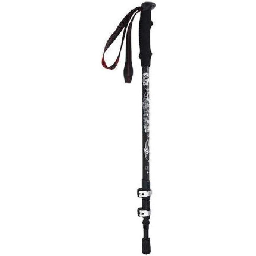 image:imageBtons de Randonne en Alliage dAluminium  Tlescopiques UltraLgers Portables pour Trekking et Escalade de Montagne  RoseNoir