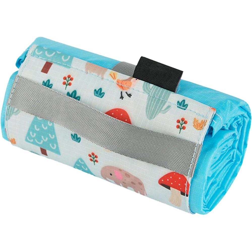 image:imageMat de PiqueNique Pliable Couverture de PiqueNique PliableCouverture de Plage tanche  Tapis extrieur  schage Rapide  lpreuve du Temps Lavable pour Le Parc de randonne de CampingS