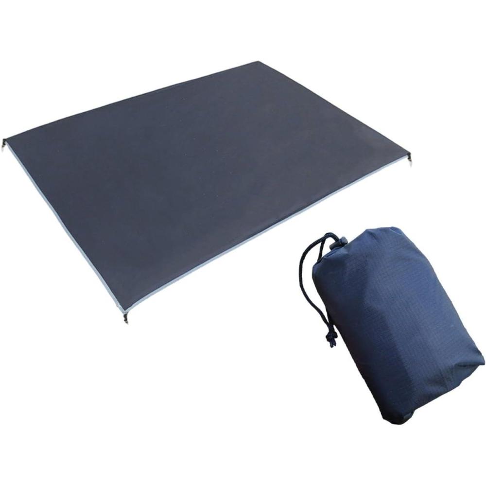 image:imageSollee Tapis de plage piquenique couverture de poche  Rflchissant Impermable MultiUsages Sable Pliable Compact Couverture de Plage pour Camping Randonne Voyage Parc Festival Musique210 X 240 Cm