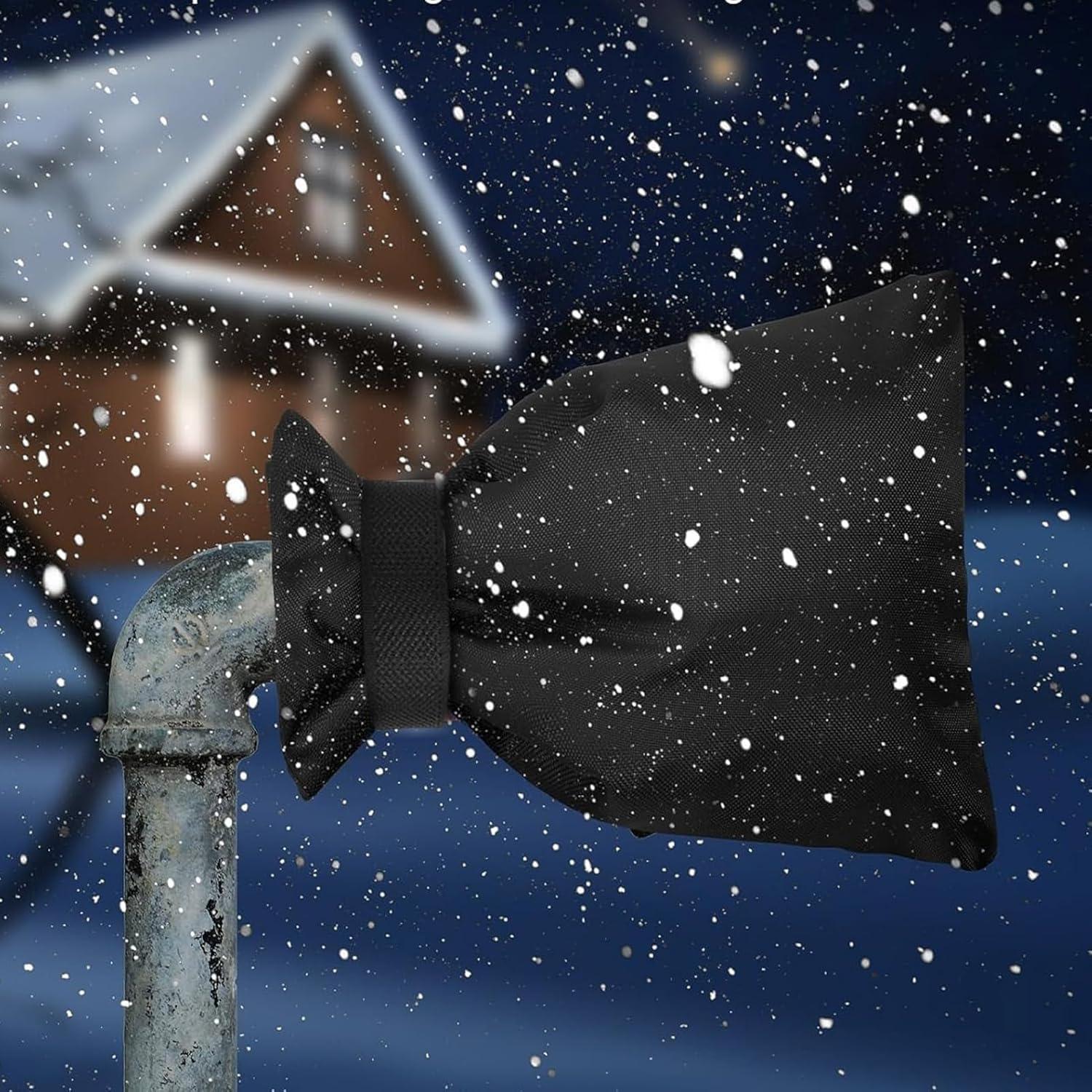 image:imageHousse de protection pour robinet extrieur Protection isole tanche pour robinets Housses de robinet dextrieur Chaussettes dhiver pour chemin de ferme alle terrasse pelouse