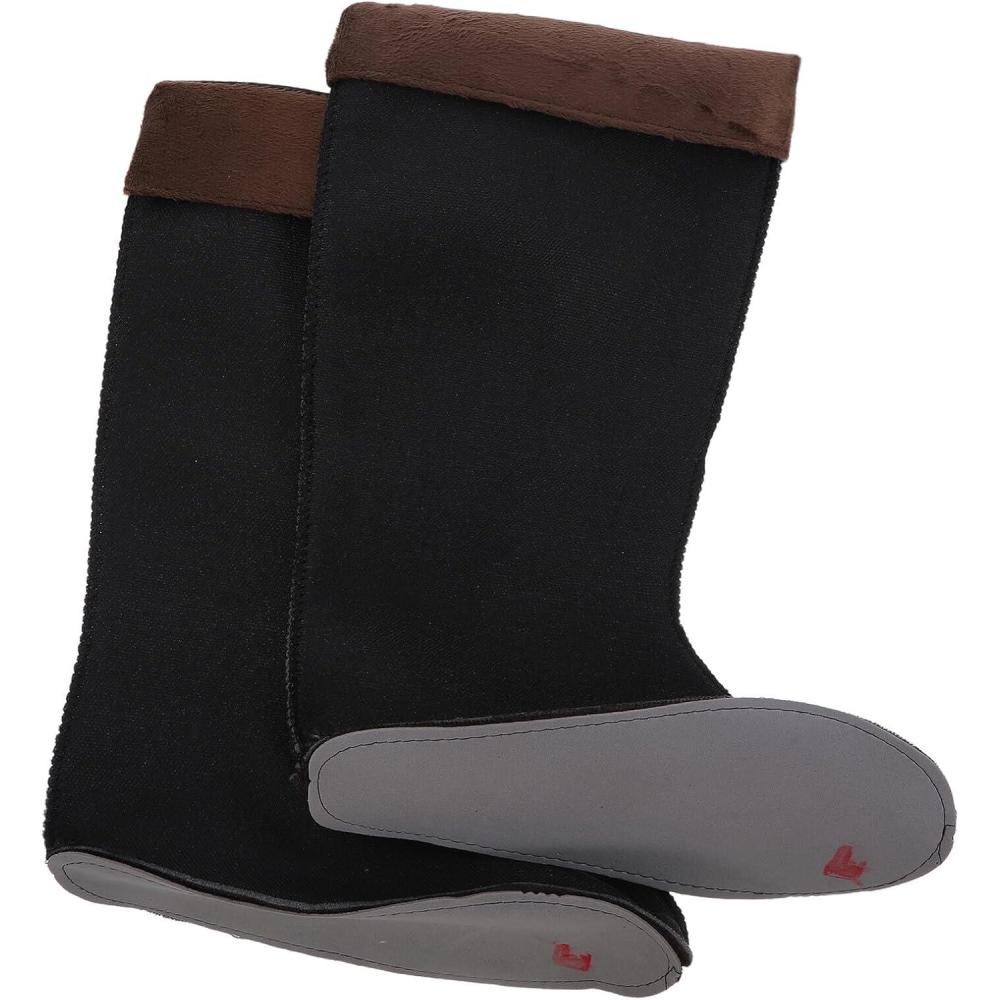 image:imageBESPORTBLE Chaussettes Doublures Impermables en Polaire Chaude pour Bottes dHiver Hommes et Femmes Taille 4344 Doublures Thermiques Confortables et Souples pour Randonne Chasse et