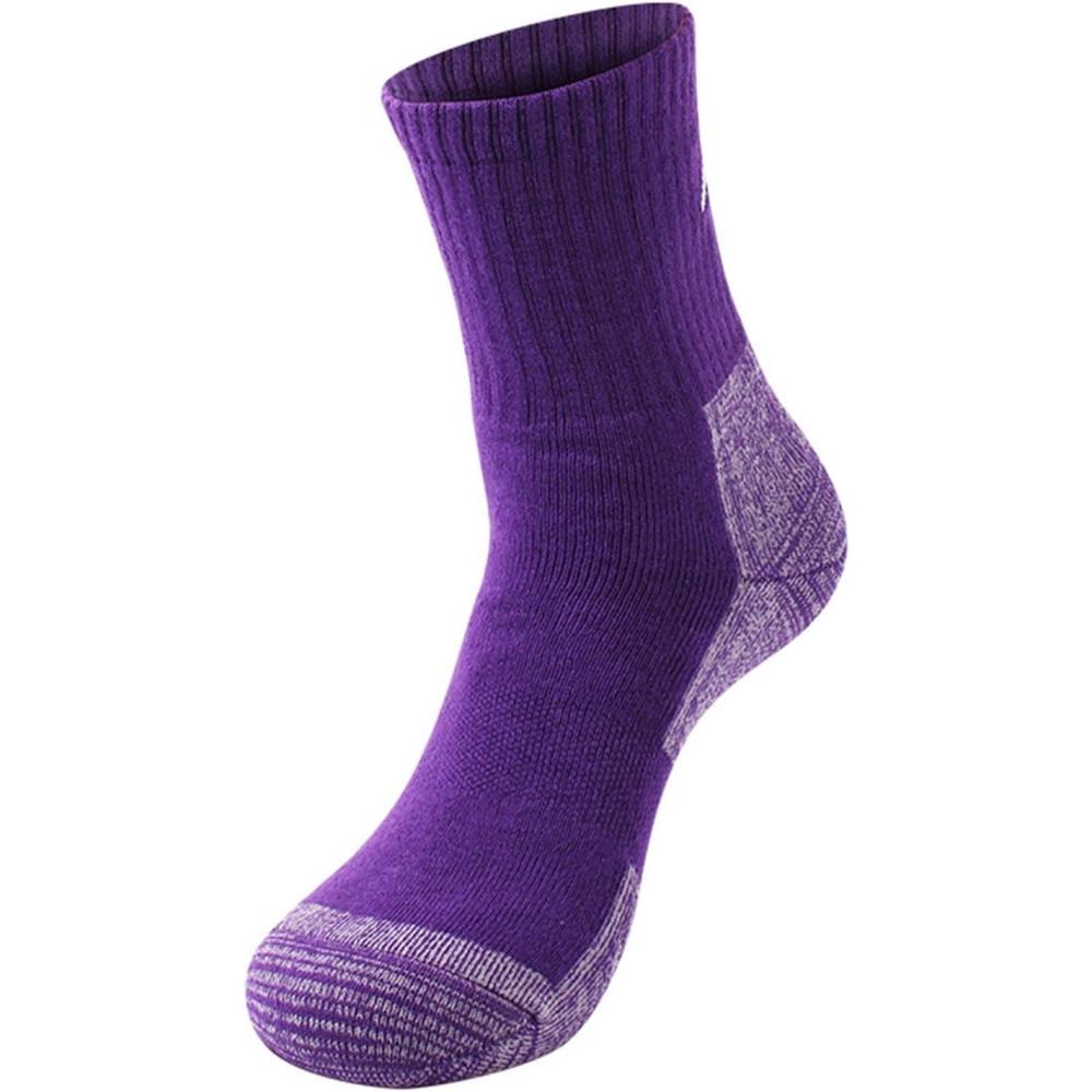 image:imageChaussettes de Ski Thermique hivernale Hommes Chauds Femmes Vlo en Plein air Snowling Snowboard Randonne Sports Chaussettes Thermosocks Plus paisses Thermosocks Cyclisme ChaussettesPurple 006 size M