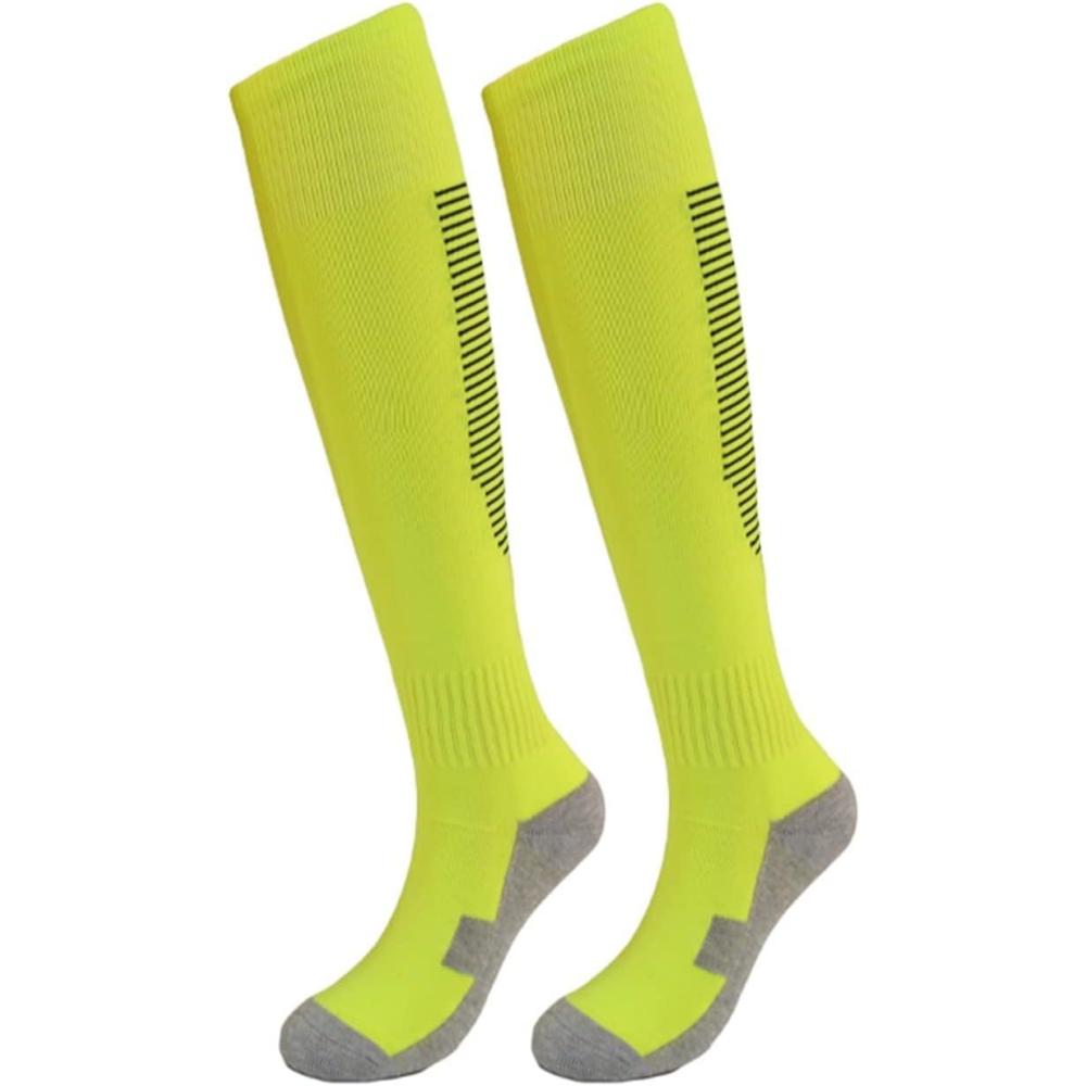 image:imageChaussettes de Sport for Hommes Running Chaussettes Compression Femmes Respirantes Femmes vlo extrieur Bas de Football de BasketballA Green