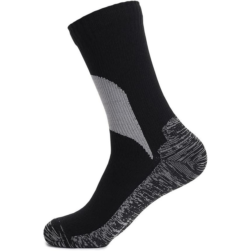 image:imageChaussettes impermables pour homme et femme pour les activits de plein air 100 impermables respirantes coupevent parfaites pour le cyclisme la randonne laviron la pche leGris
