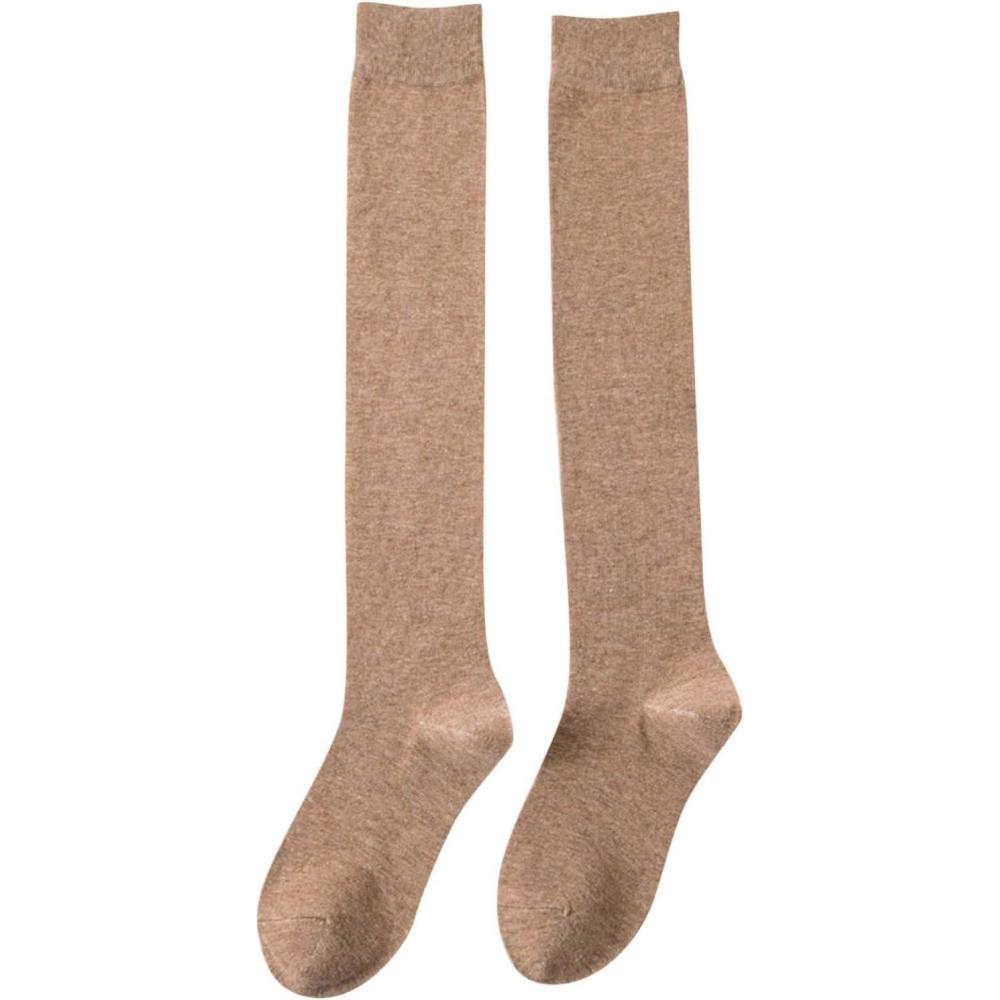 image:imageFemmes Hiver Paississement Chaud Longueur Moyenne Sur Les Chaussettes Genou Garder Chaussette Haute Le LGer Coton Rigolotes Enfant Chaussettes Paillettes Femmes Sans Elastique Dim AntiBrun