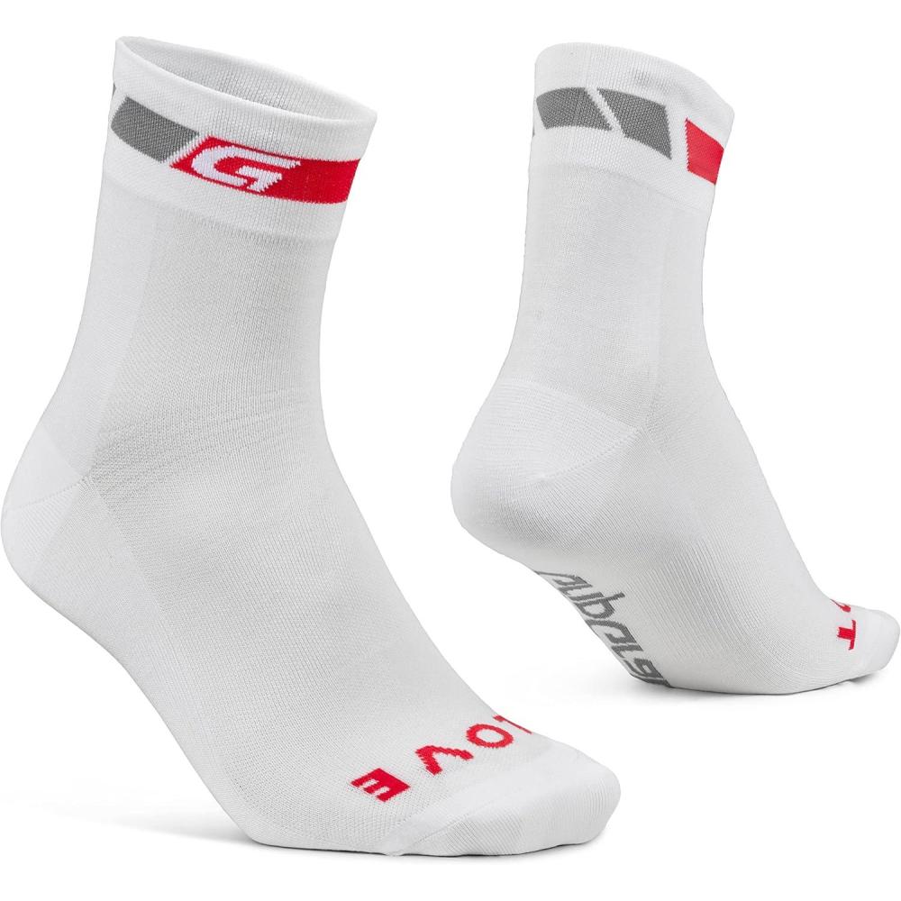 image:imageGripGrab Chaussettes t de Cyclisme Coupe Classic Regular Lot de 1 et 3 Paires de Chaussettes Vlo de Course VTTBlanc  1 Paire