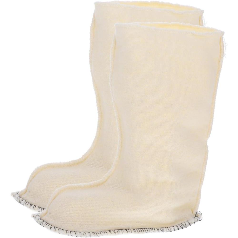 image:imageMikikit Chaussettes Doublure tanche pour Pluie Femme Doublure Fourre Chaude Confortable et Rsistante Protge le Froid et Humidit pour Travail et Randonne