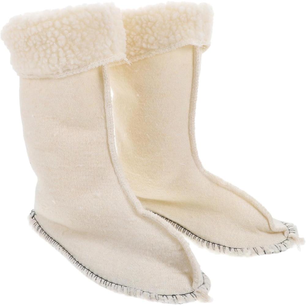 image:imageSOIMISS Chaussettes de Pluie Doublure Chaude et tanche Intrieur Moelleux en Caoutchouc Taille 40 pour Bottes Hiver Homme Femme Protection Neige et Mto Froide