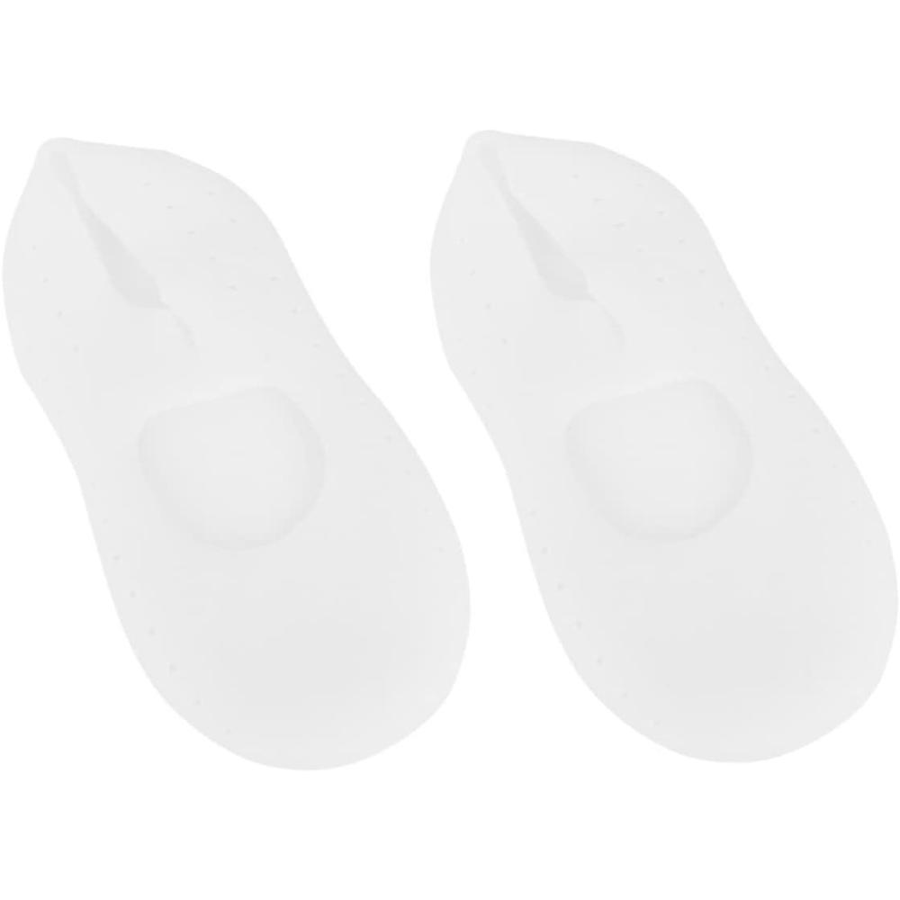image:imageVANZACK Chaussettes de Bateau lastiques Chaussette Piscine Chaussette de Piscine Chaussures de Plage Chaussettes de Bateau impermables Cajon Chaussettes impermables BlancheBlanc