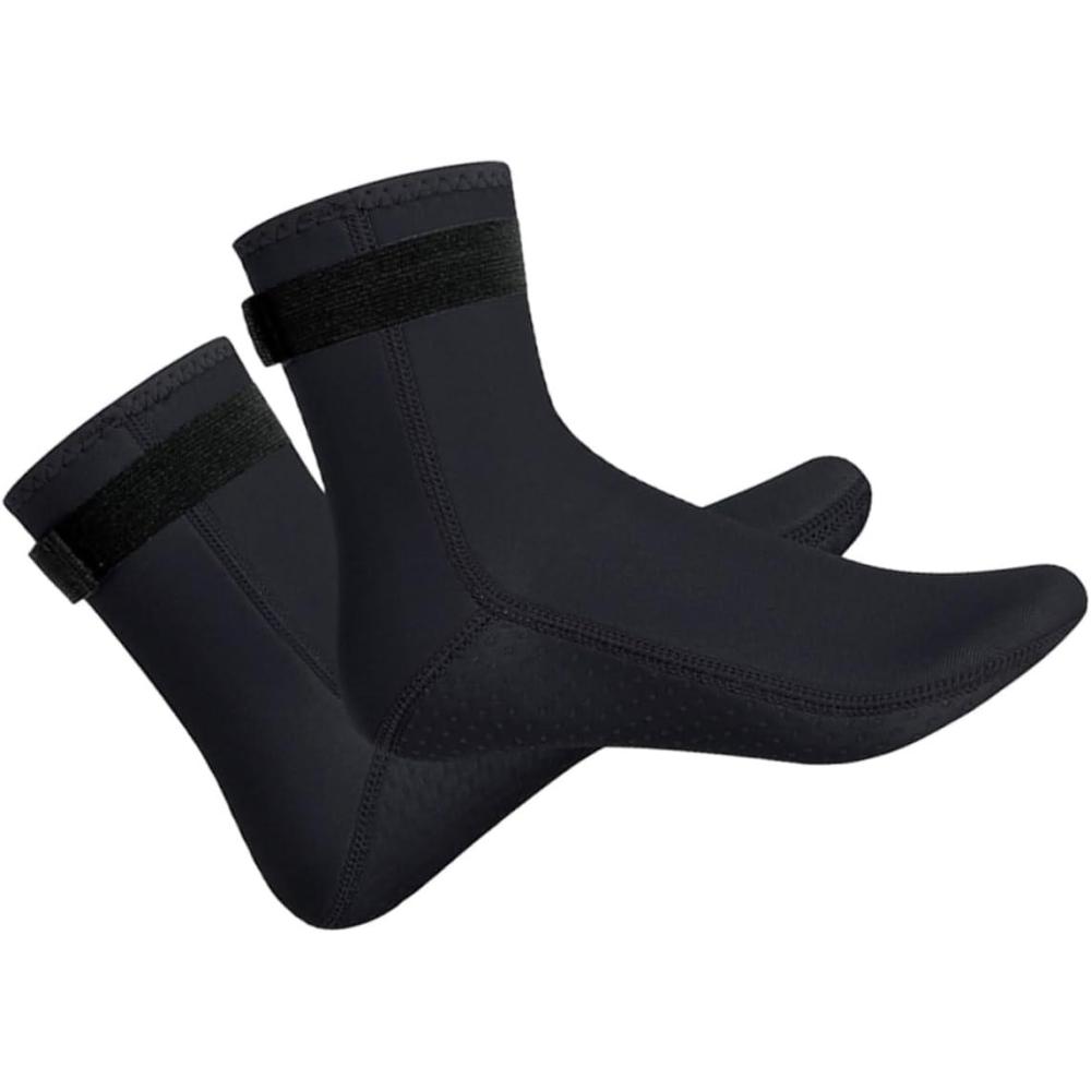 image:imageYARNOW Chaussettes de Bain dhiver Chaussette Neoprene Chaussette impermable Doigt de Pied Thermique quipage Noir Jouer  la Plage Chaussettes Chaussette de Natation Noprne42