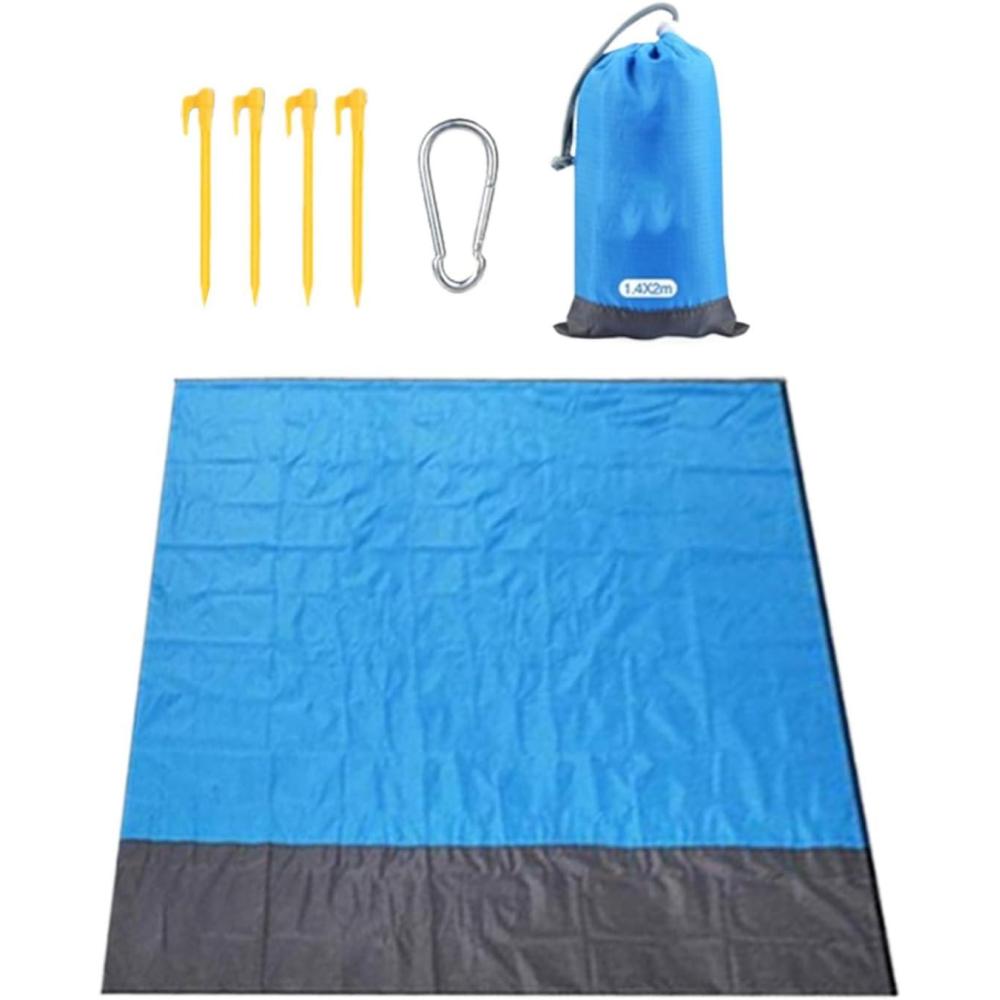 image:imageTapis de PiqueNique Impermable  Impermable Lger Compact et Facile  Ranger  Couverture Pliable Portable pour la Randonne Voyage Camping Festival Plage Pelouse Terrasse Jardin Parking