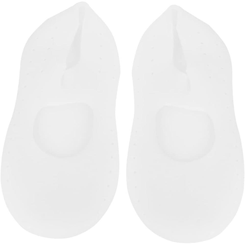 image:imageToddmomy Chaussettes Respirantes Piscine de Piscine Chaussettes de Plage Sport Chaussettes de Bateau lastiques Chaussettes de Bateau impermablesBlanc