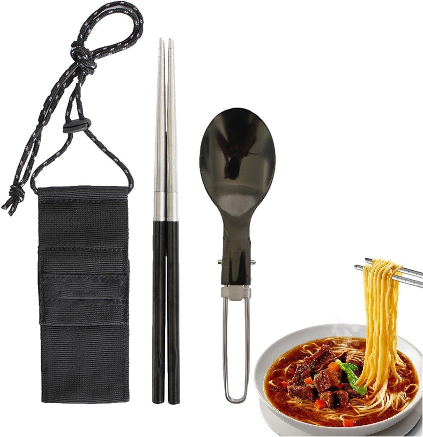 image:imageCamping Eating Ustensiles Travel Camping Couvertures Couvoirs Ustensiles de cuisson pliables de poche Fournitures touristiques multifonctionnelles pour les voyages en plein air pliants