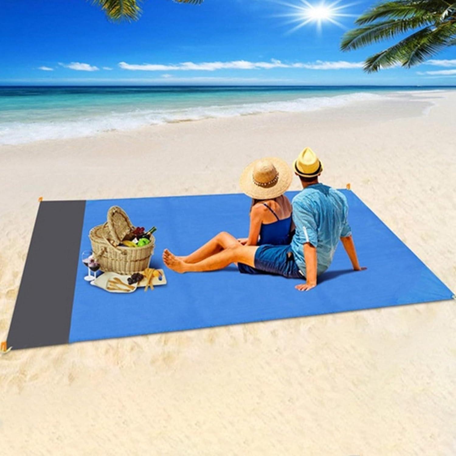 image:imageTapis de PiqueNique Impermable Couverture Extrieure Lgre et Impermable Couverture Pliable Portable pour la Randonne Voyage Camping Festival Plage Pelouse Terrasse Jardin Parking