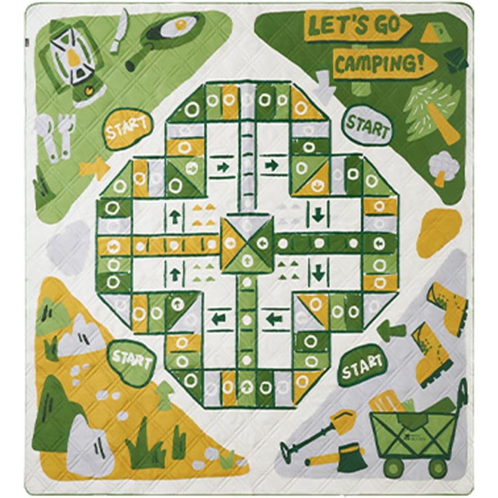 image:imageCouverture de piquenique pliable et lavable en machine Tapis de plage sur le thme du jeu Pour le camping le festival de musique lherbe la plage le salon la pelouse le parc leC
