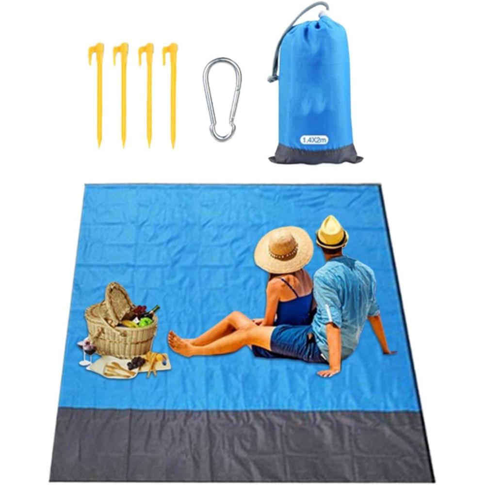 image:imageGnrique Tapis de PiqueNique Impermable  Couverture Extrieure Lgre et ImpermableTapis Pliable et Portable pour Pelouse Jardin Plage Camping Voyage