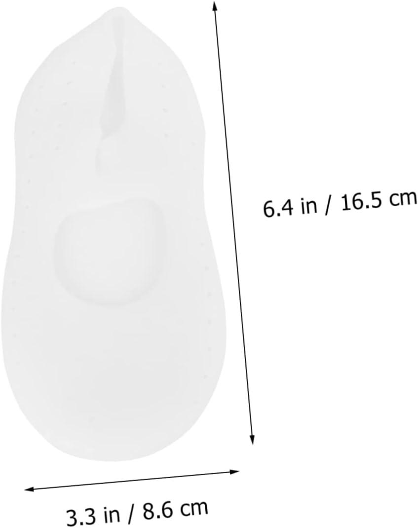 image:imageSosoport Chaussettes de Plage impermables Chaussette Etanche Chaussette impermable Chaussettes Inserts pour Plantaire Chaussettes de Bateau impermables BlancheBlanc