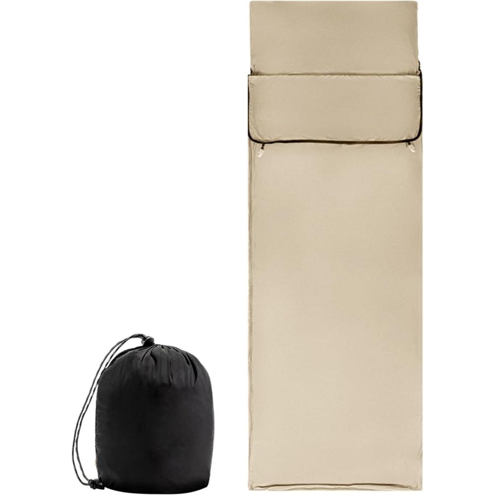 image:imageDoublures de Sac de Couchage pour Adultes Doublure de Sac de Couchage Sack de Repos Respirant pour lextrieur Doublure de Sac de Couchage Amovible et Lavable pour Le randonne htelCouleur de la peau