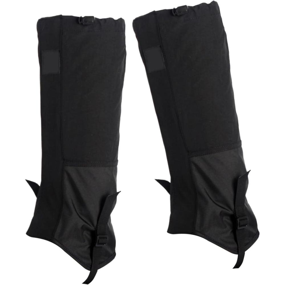 image:imageGutres de Protection pour Jambes  Impermables AntiSerpents Rsistantes aux RoncesProtgeJambes Rglable Mixte  Idales pour Escalade Course Randonne t Chasse et ActivitsNoir