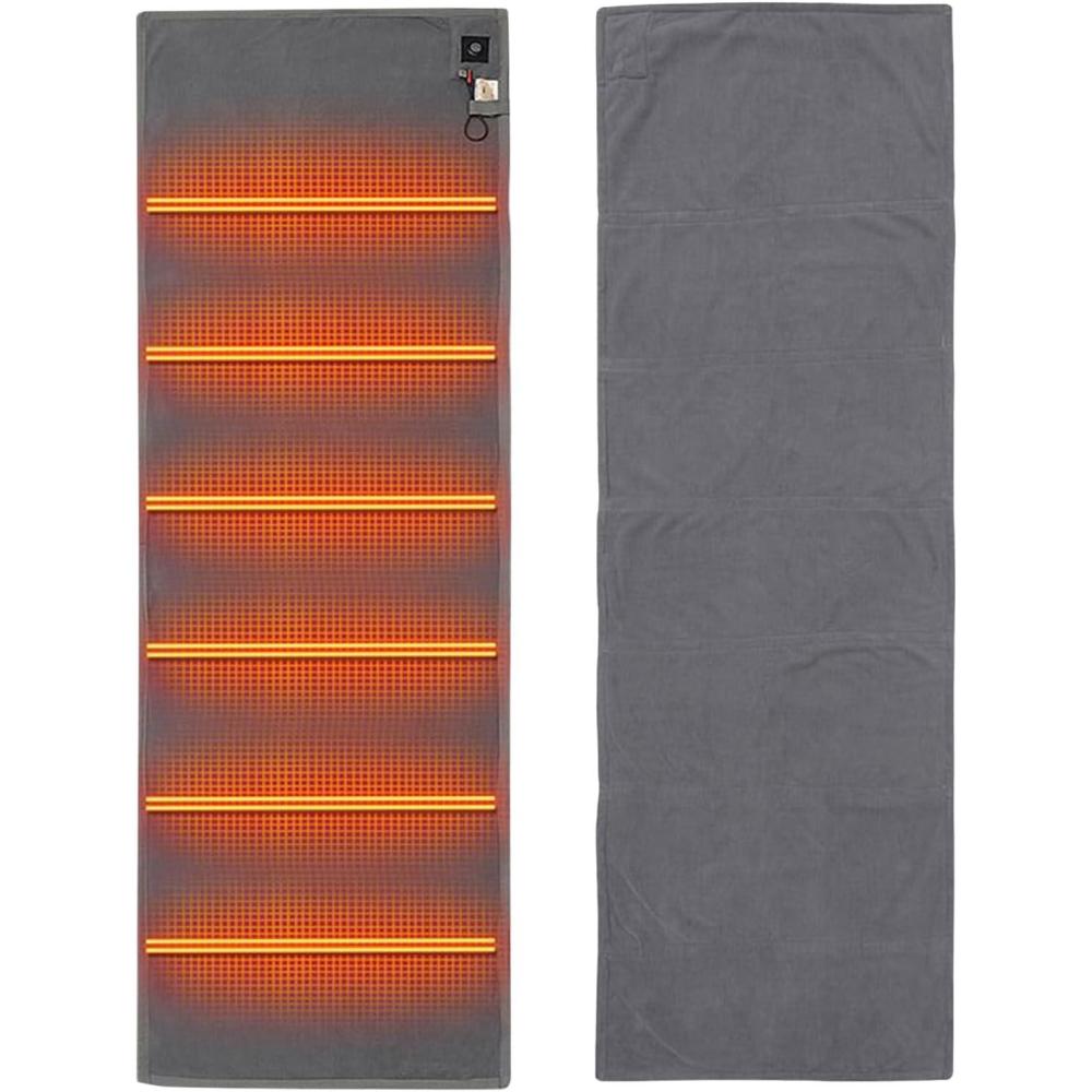 image:imageMatelas de Camping Chauffant  Couverture Douce Pliable Chaude Et Ajustable  Doublure pour Sac De Couchage  pour Adultes Et Hommes Lors De Randonne en Plein Air PiqueNique Voyage EtGris