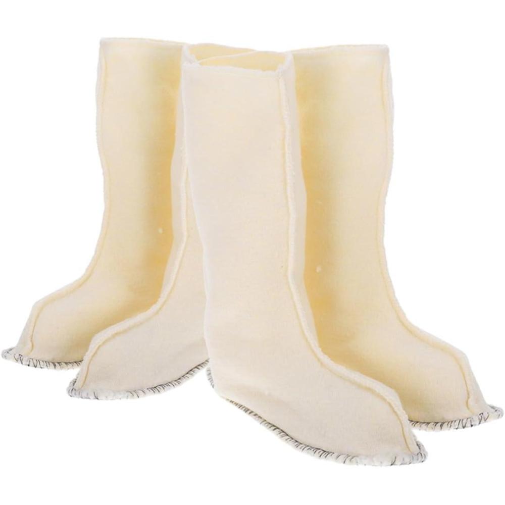 image:imageMipcase Lot de 2 Paires de Chaussettes Impermables Hautes Taille 42 en Doublure Chaude et paisse Accessoire Bottes de Pluie Homme Hiver Isolantes et Respirantes pour Marche et Travail