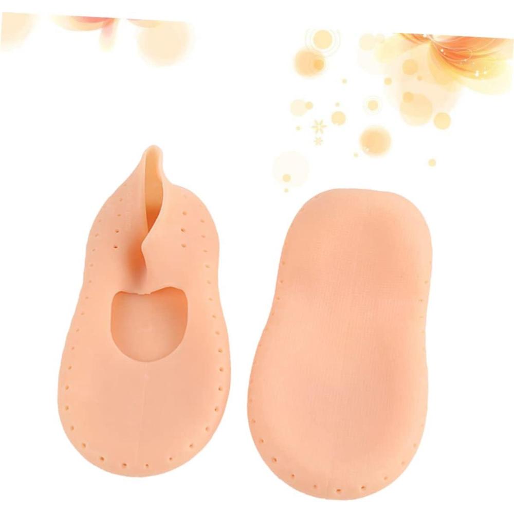 image:imageSosoport Chaussettes de Plage impermables Chaussette Etanche Chaussette impermable Chaussettes Inserts pour Plantaire Chaussettes de Bateau impermables Blanchecomme indiqu