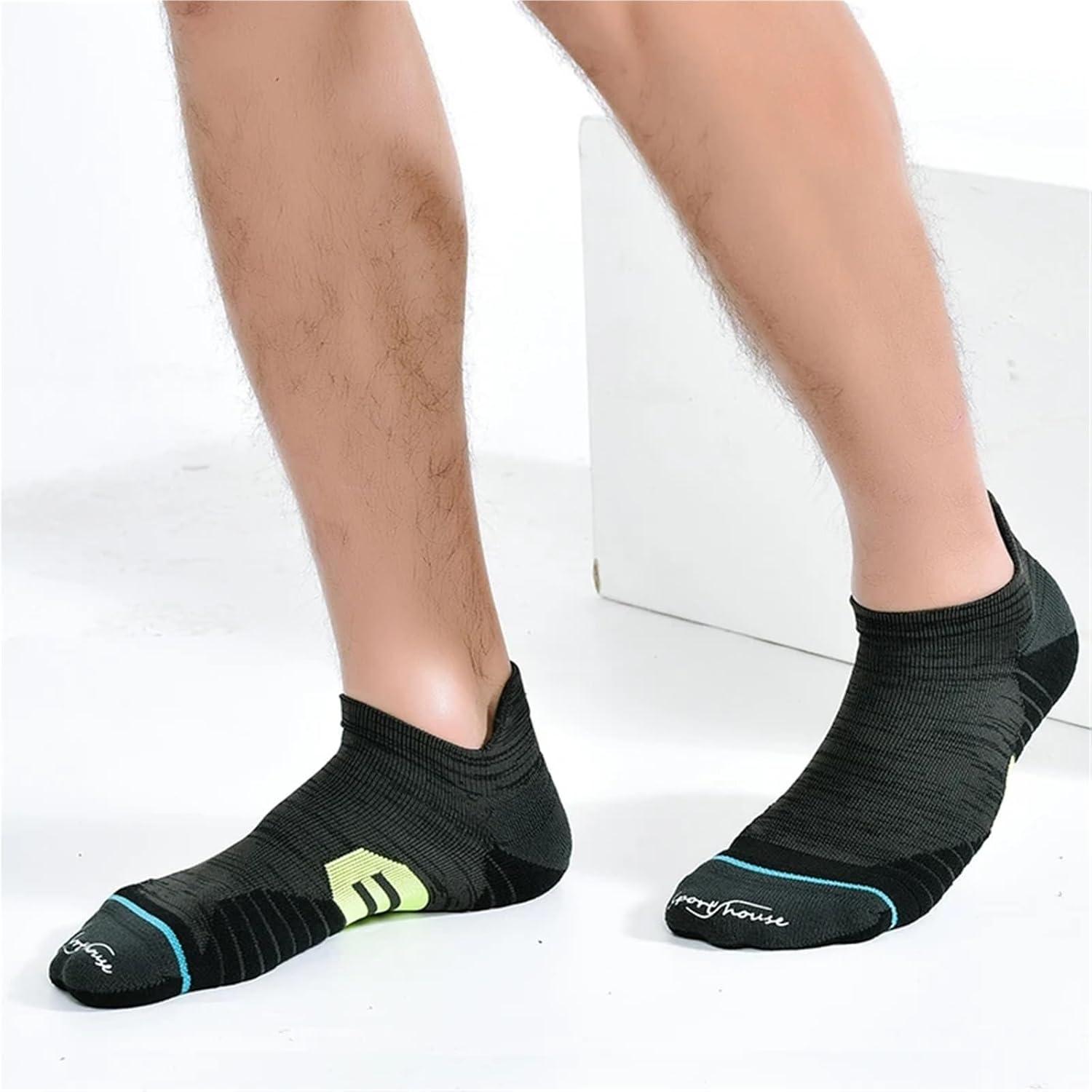 image:imageChaussette Etanche Chaussettes courtes de sport for hommes chaussettes randonne impermables et sans couture descalade antitranspiration basketball EliteBlanc