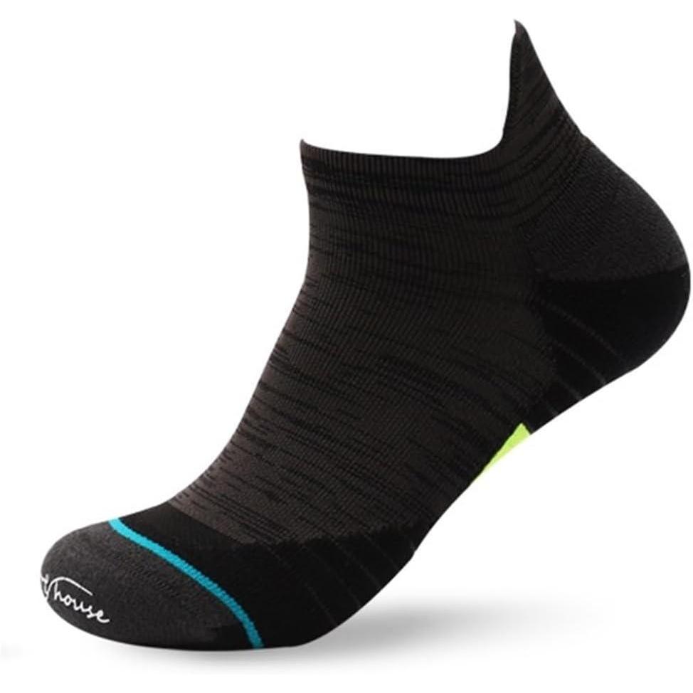 image:imageChaussette Etanche Chaussettes courtes de sport for hommes chaussettes randonne impermables et sans couture descalade antitranspiration basketball EliteNoir