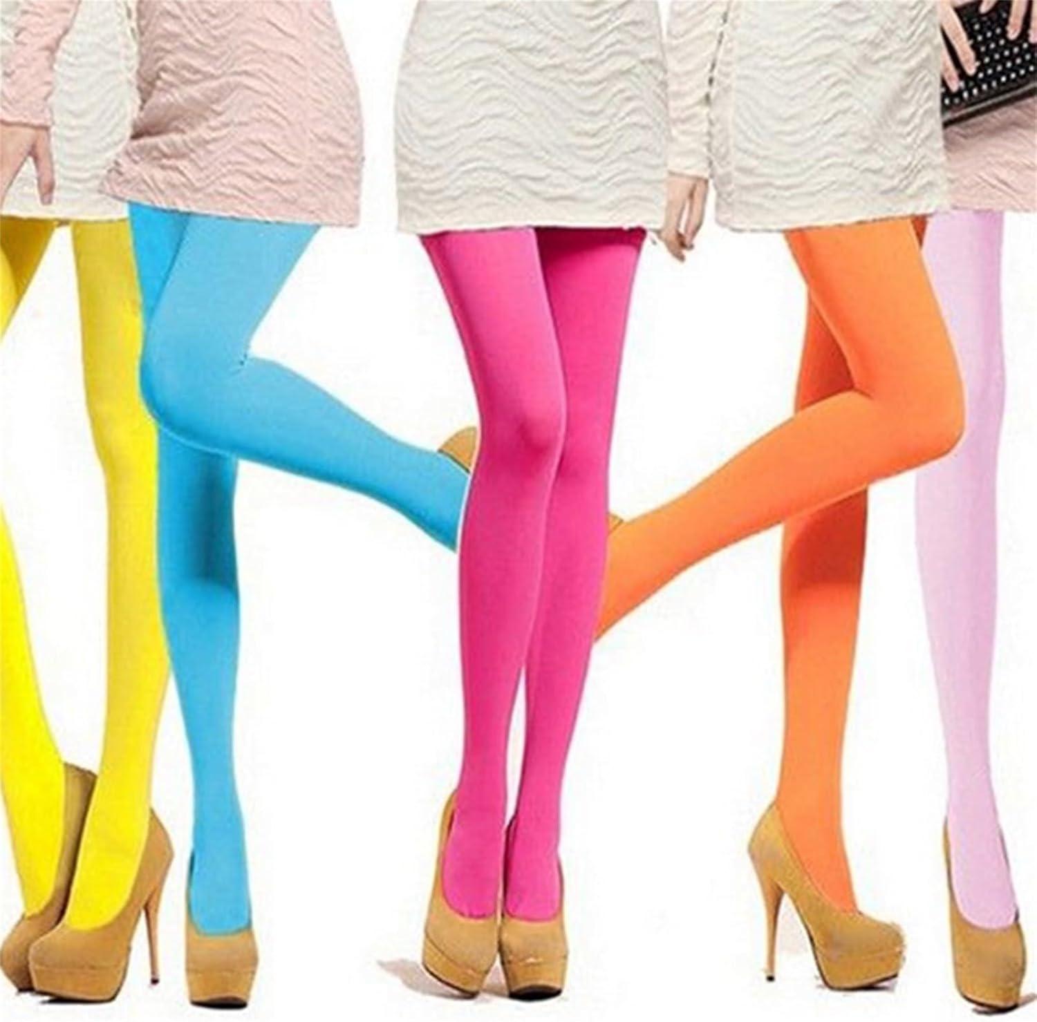 image:imageCandy Colors Opaque Footed Socks Tights Slim Pantyhose Women Stockings Chaussettes Basses Fille Chaussette AntidRapante Femmes Fantaisie Noires Cadeau Sport Socquette 39 42 Lot ChaudesLe noir