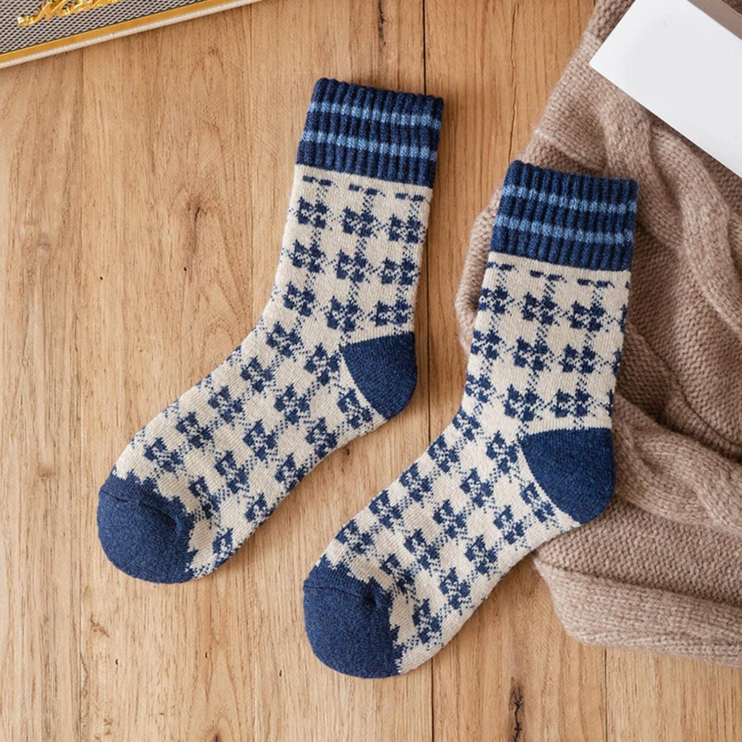 image:imageFemmes Automne Et Hiver Casual Mid Tube Chaussettes Bleu Laine Chaud Bas Hommes Haute Chaussettes Blanches Femmes Fantaisie De RandonnE Invisibles 39 42 Chaussette Blanche Coton InterieurA
