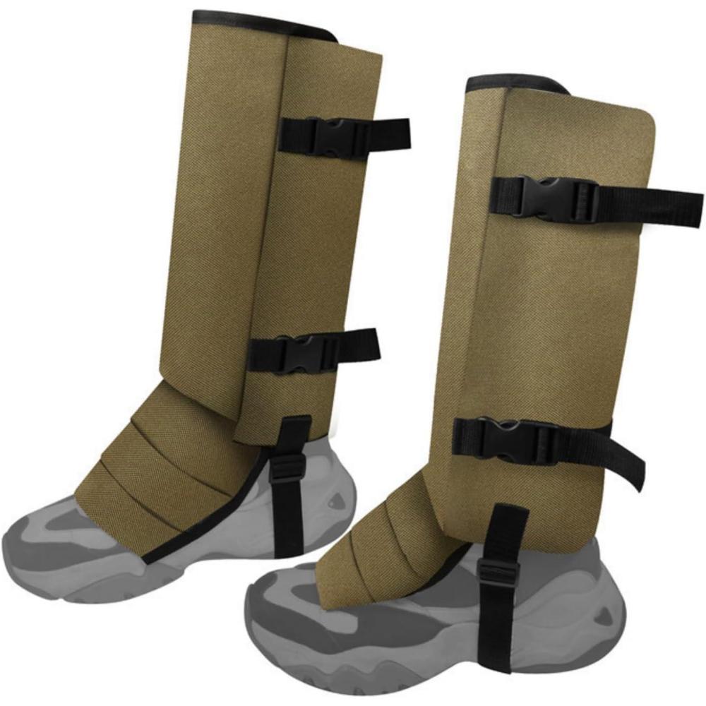 image:imageJambires antiserpent rglables ventiles pour randonne randonne survie en plein air lger permanent impermablekaki