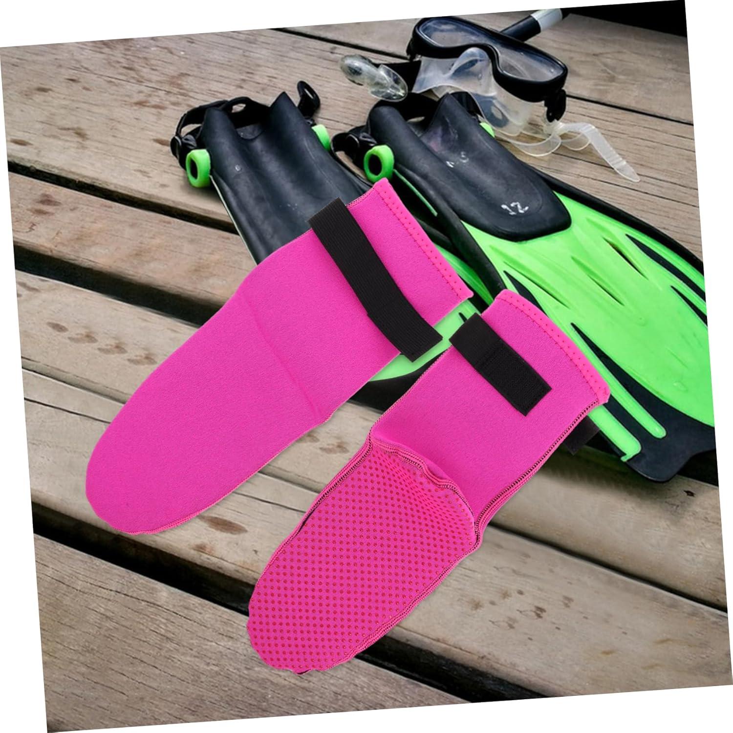 image:image1paire Chaussettes De Plonge Noprne tanches Chaussettes De Snorkeling Et Surf Antidrapantes pour Activits Nautiques Utilisation Plage Unisexe
