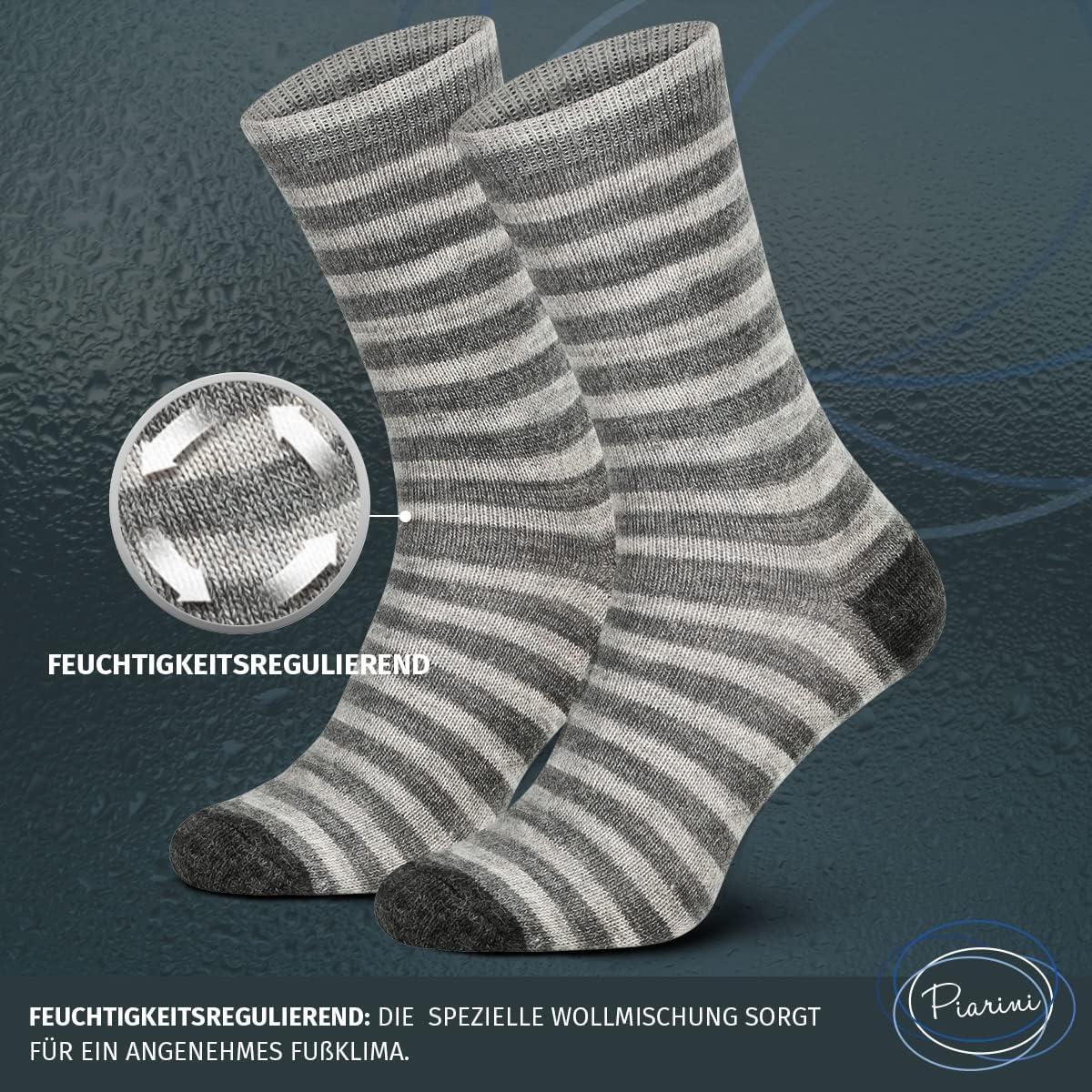 image:imageLot de 2 paires de chaussettes en alpaga Chaussettes en laine pour homme et femme Chaussettes douillettes respirantes en laine fineTons de gris