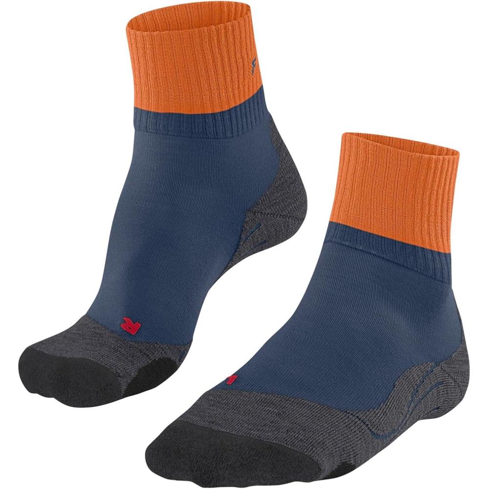 image:imageFALKE Tk2 Explore Short M Sso Laine Antiampoule paisses Chaussettes de randonne Homme lot de 1Bleu Enzian 6570