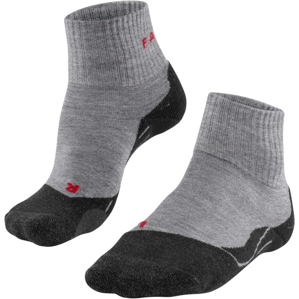 image:imageFALKE Tk2 Explore Short M Sso Laine Antiampoule paisses Chaussettes de randonne Homme lot de 1Gris Light Grey 3403